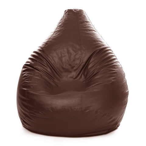 Jumbble Standard PVC Bean Bag | Durable Faux Leather Bean Bag with Filling | Comfortable and Stylish | Suitable for Adults & Kids | Versatile Seating for Home and Outdoors Jumbble Standard PVC Bean Bag | Durable Faux Leather Bean Bag with Filling | Comfortable and Stylish | Suitable for Adults & Kids | Versatile Seating for Home and Outdoors
