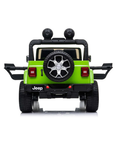 Jeep Licensed Battery Operated Ride On with Remote control - Green Jeep Licensed Battery Operated Ride On with Remote control - Green
