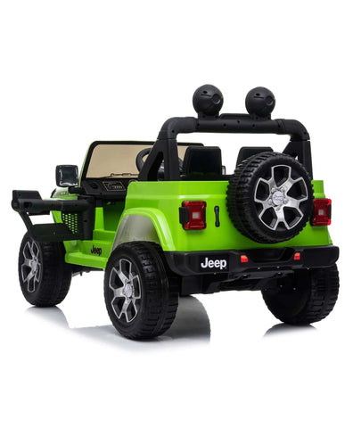 Jeep Licensed Battery Operated Ride On with Remote control - Green Jeep Licensed Battery Operated Ride On with Remote control - Green