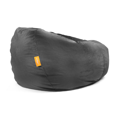 Jumbble Suede Bean Bag with Filling | Ultimate Indoor Lounging Chair for All Ages | Velvet Soft Fabric | Filled with Polystyrene Beads Jumbble Suede Bean Bag with Filling | Ultimate Indoor Lounging Chair for All Ages | Velvet Soft Fabric | Filled with Polystyrene Beads