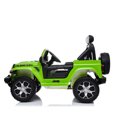 Jeep Licensed Battery Operated Ride On with Remote control - Green Jeep Licensed Battery Operated Ride On with Remote control - Green