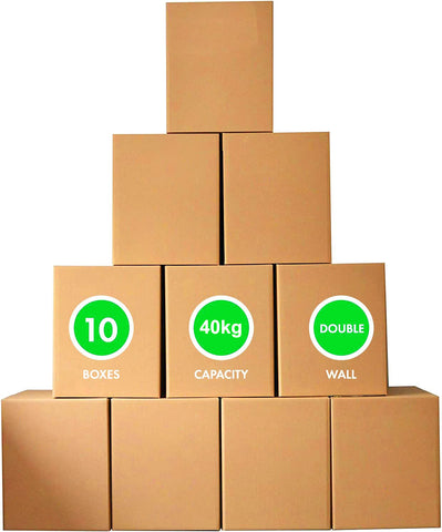 Carton Box For Moving Shipping And Packing 55x55x70cm / 40kg