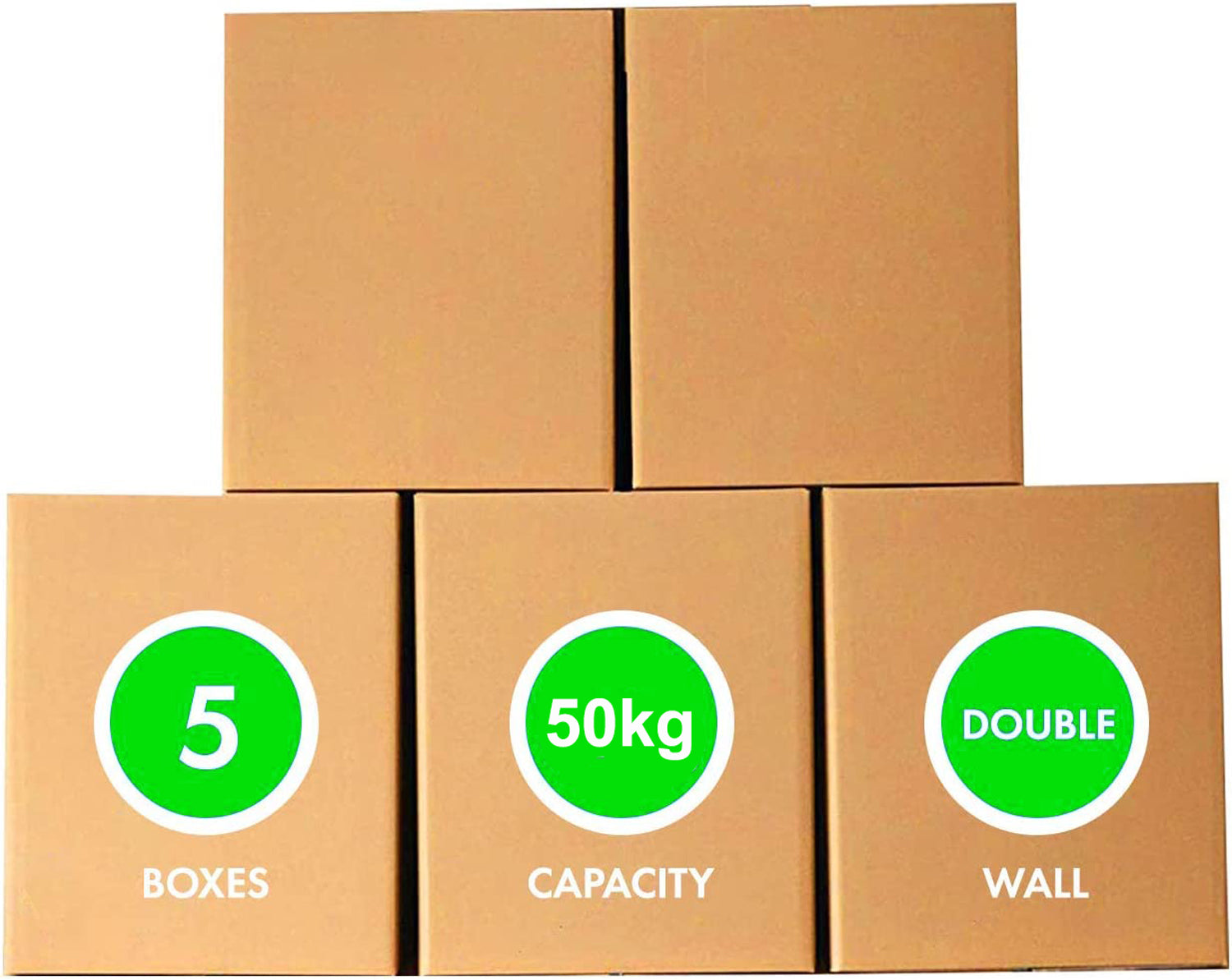 Carton Box For Moving Shipping And Packing 58x58x78 - 60kg