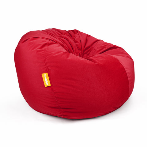 Jumbble Nest Soft Suede Bean Bag with Filling | Cozy Bean Bag Best for Lounging Indoor | Kids & Adult | Soft Velvet Fabric | Filled with Polystyrene Beads