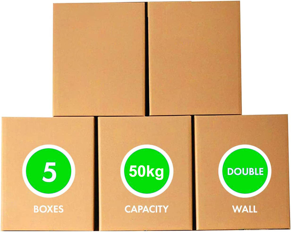 Carton Box For Moving Shipping And Packing 58x58x78 - 60kg