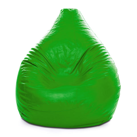 Jumbble Standard PVC Bean Bag | Durable Faux Leather Bean Bag with Filling | Comfortable and Stylish | Suitable for Adults & Kids | Versatile Seating for Home and Outdoors
