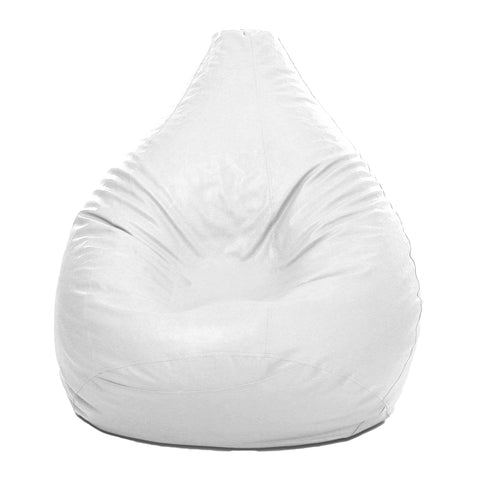 Jumbble Standard PVC Bean Bag | Durable Faux Leather Bean Bag with Filling | Comfortable and Stylish | Suitable for Adults & Kids | Versatile Seating for Home and Outdoors