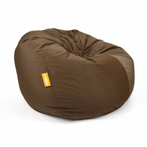 Jumbble Nest Soft Suede Bean Bag with Filling | Cozy Bean Bag Best for Lounging Indoor | Kids & Adult | Soft Velvet Fabric | Filled with Polystyrene Beads