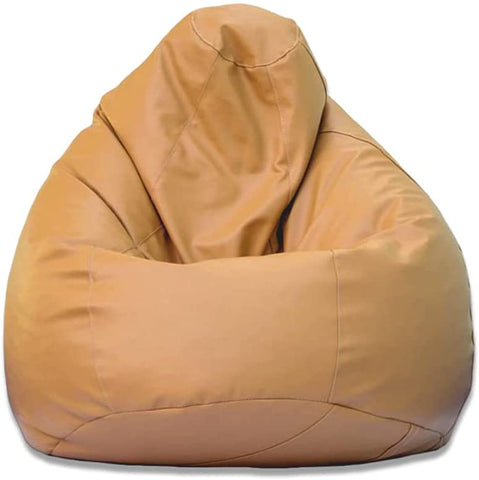 Jumbble Standard PVC Bean Bag | Durable Faux Leather Bean Bag with Filling | Comfortable and Stylish | Suitable for Adults & Kids | Versatile Seating for Home and Outdoors