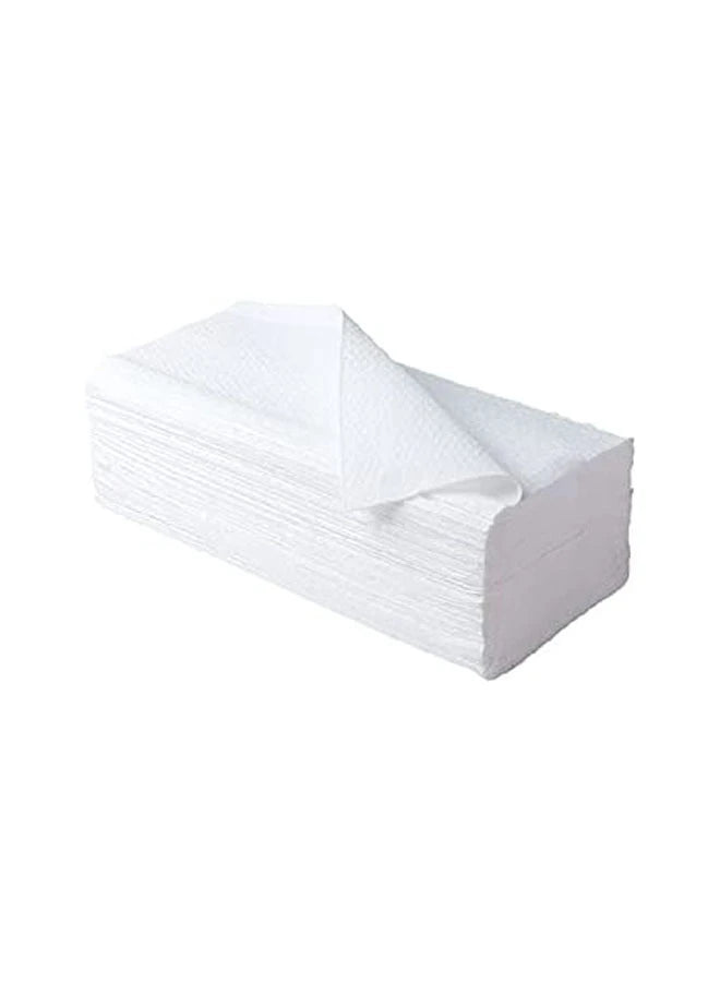 Inter Fold Hand Towel Tissue Paper 150 Sheet Pack of 20, White