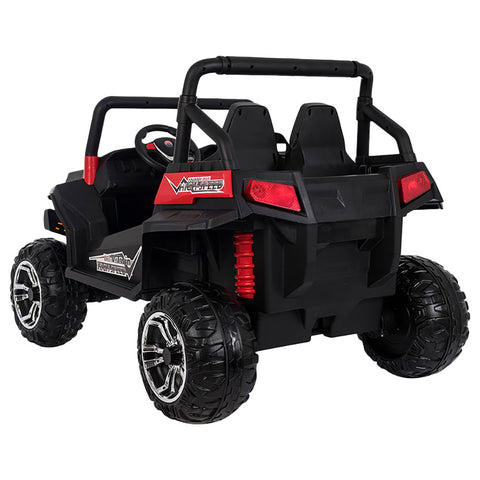 2 Seater Army Edition SUV Trunker Ride On 12V Red