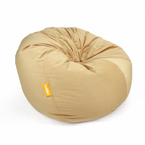 Jumbble Nest Soft Suede Bean Bag with Filling | Cozy Bean Bag Best for Lounging Indoor | Kids & Adult | Soft Velvet Fabric | Filled with Polystyrene Beads