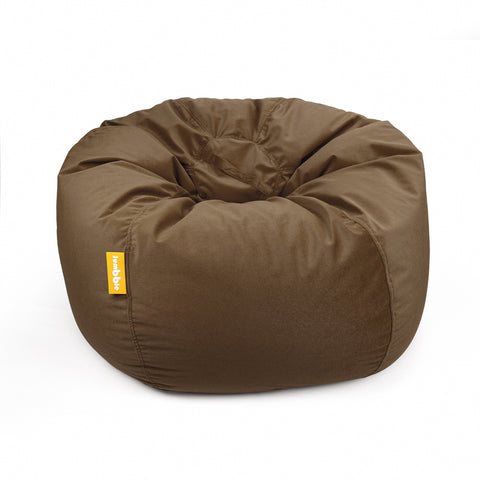 Jumbble Nest Soft Suede Bean Bag with Filling | Cozy Bean Bag Best for Lounging Indoor | Kids & Adult | Soft Velvet Fabric | Filled with Polystyrene Beads