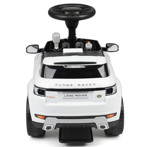 Licensed Range Rover Evoque Push Car - White