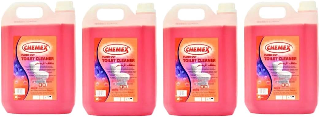 Chemex Flush Out Toilet Cleaner (5L) Pack of 4