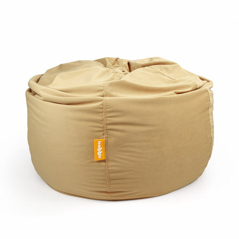 Jumbble Nest Soft Suede Bean Bag with Filling | Cozy Bean Bag Best for Lounging Indoor | Kids & Adult | Soft Velvet Fabric | Filled with Polystyrene Beads