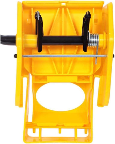 Double Mop Bucket with Trolley and Wringer - 46 Liters ( PACK OF ONE )