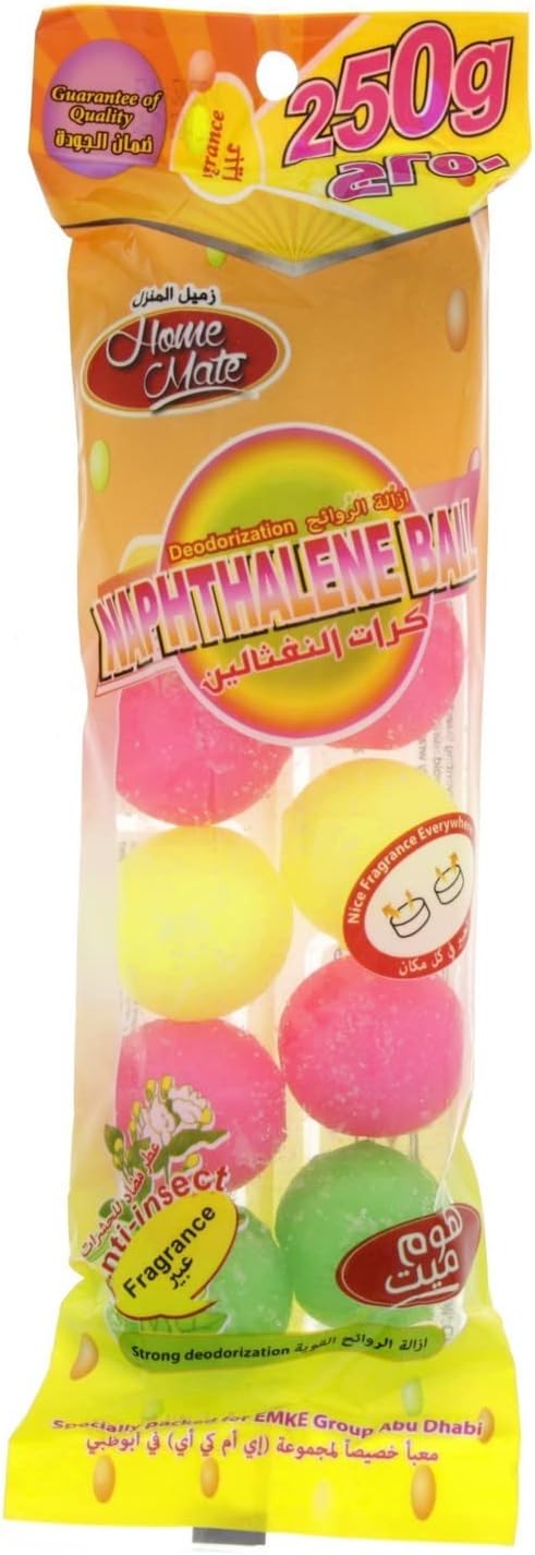 Home Mate Naphthalene Ball 200g   (24x packets ) 1 packet 5 balls