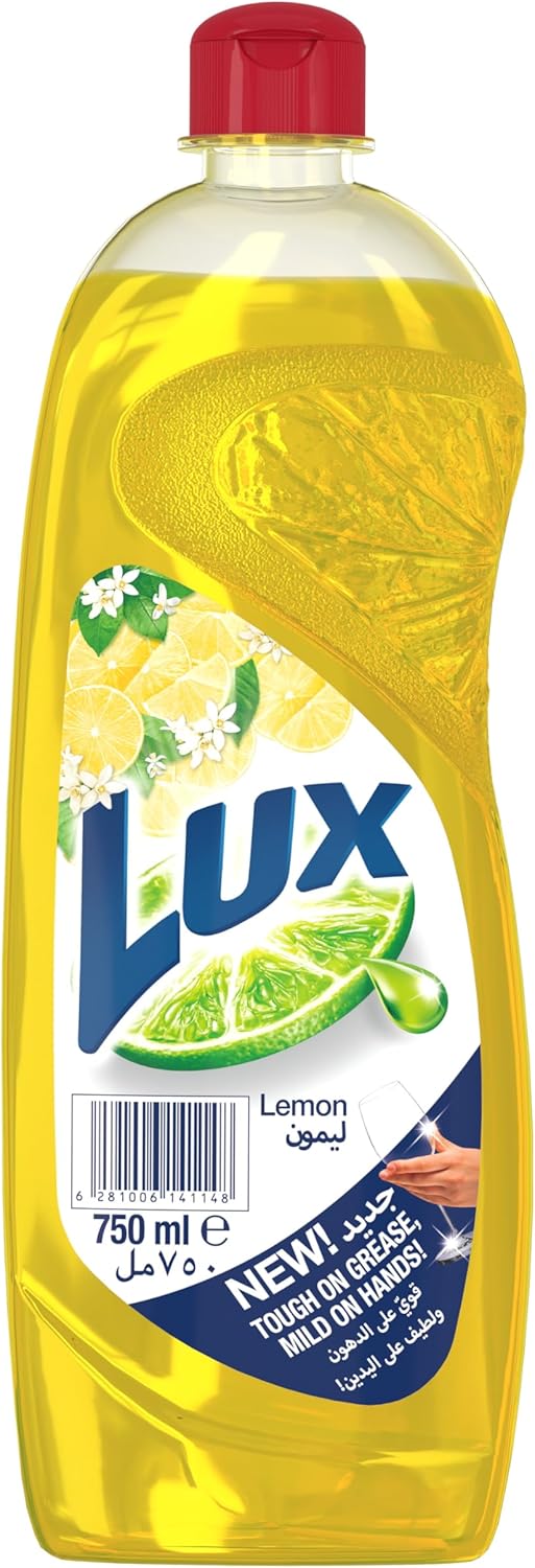 Lux Dishwashing Liquid Lemon   6X750ml