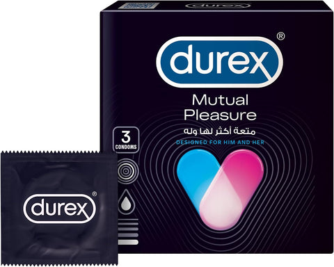 Durex Mutual Pleasure Condom - Pack Of 12x3 pcs