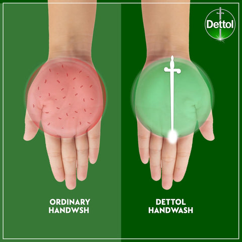 Dettol Handwash Liquid Soap Original Pump for Effective Germ Protection & Personal Hygiene, Protects Against 100 Illness Causing Germs, Pine Fragran ,  12x 400ml