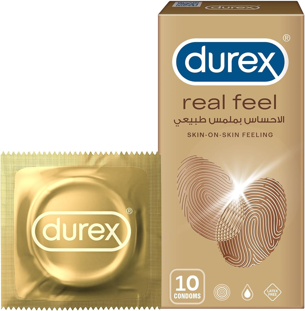 Durex Real Feel Condoms for Men, Pack of 6x10pcs