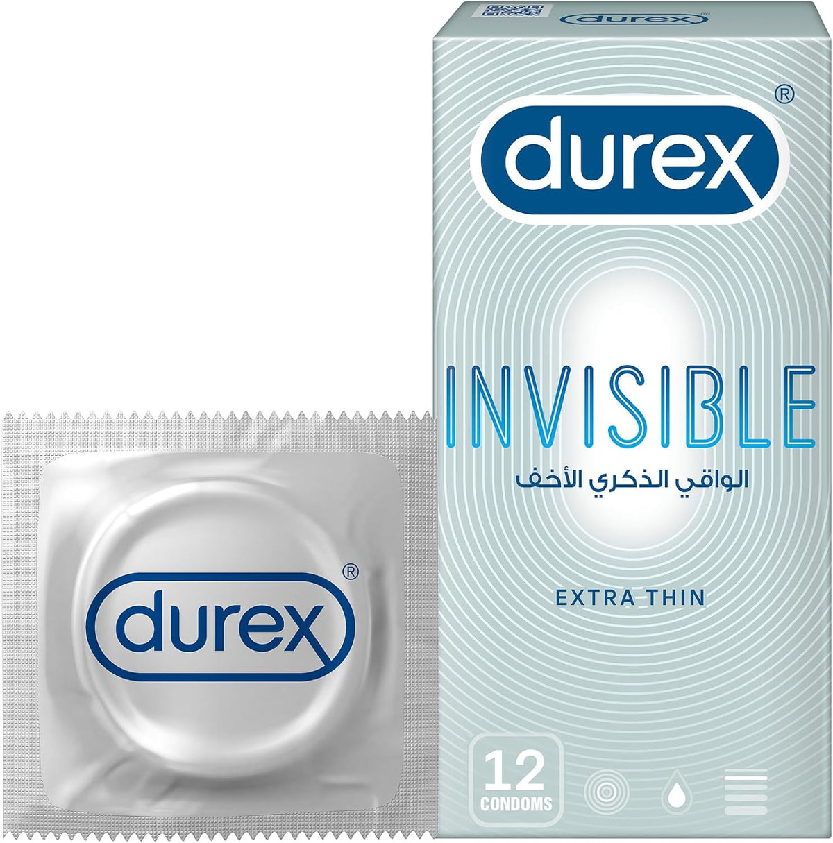 Durex Invisible Extra Thin Condom -( Pack of 6 X 12PCS )