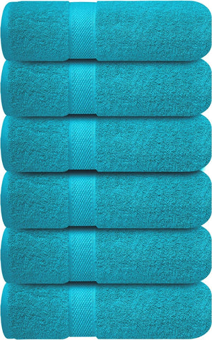 Premium Hand Towels - Pack of 6, 41x71 cm Bathroom Hand Towel Set, Hotel & Spa Quality Hand Towels for Bathroom, Highly Absorbent and Super Soft Bathroom Towels