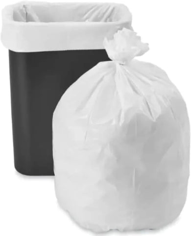 Dust bin bag bio  Disposable White Plastic Garbage Bags 45 x 60cm 10 kg