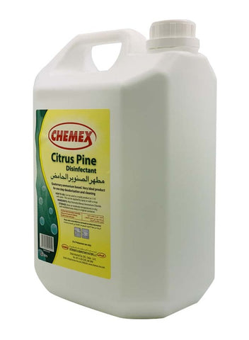 Chemex Citrus Pine Disinfectant Floor Cleaner,4x 5 Liter