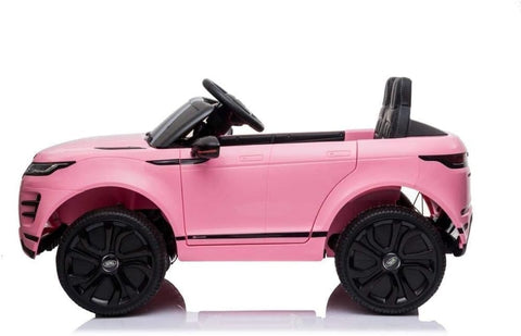 Licensed Evoque 12V Kids Ride On Car White Ride On Officially Licensed Pink By DerakBikes